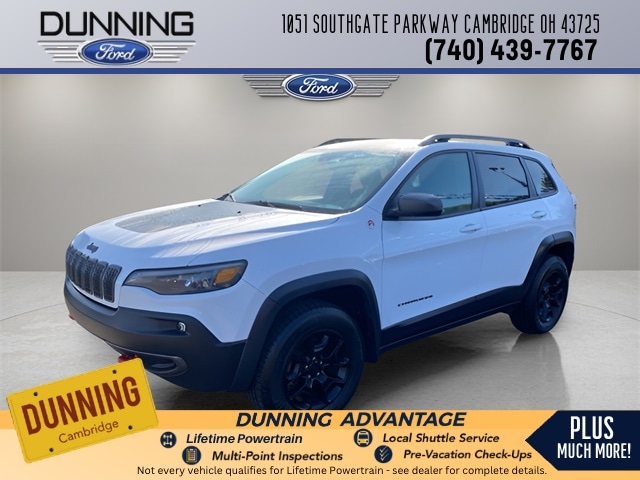 Used 2019 Jeep Cherokee Trailhawk SUV for Sale in Cambridge, OH
