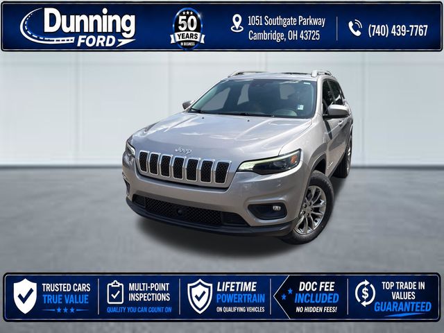 Used 2021 Jeep Cherokee Latitude Plus with VIN 1C4PJMLB3MD212261 for sale in Cambridge, OH