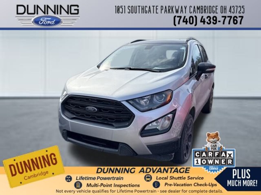 Used 2021 Ford EcoSport SES SUV