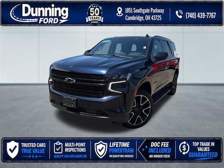 Used 2024 Chevrolet Tahoe RST SUV for Sale in Cambridge, OH