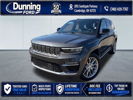 Used 2023 Jeep Grand Cherokee Summit SUV for Sale in Cambridge, OH