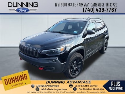 Used 2019 Jeep Cherokee Trailhawk SUV for Sale in Cambridge, OH