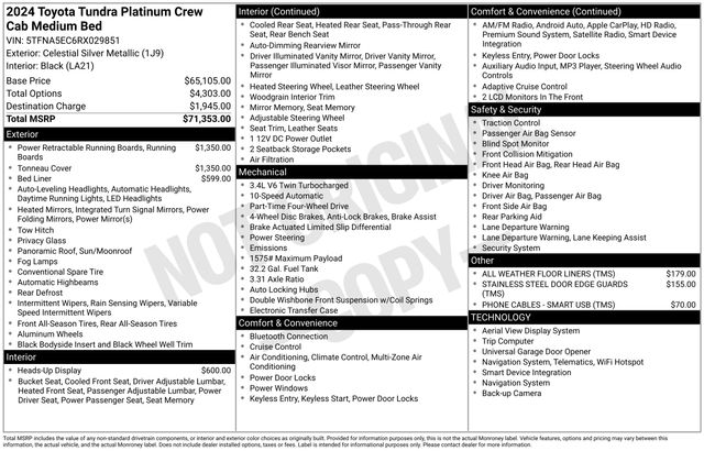 2024 Toyota Tundra Platinum - Photo 23