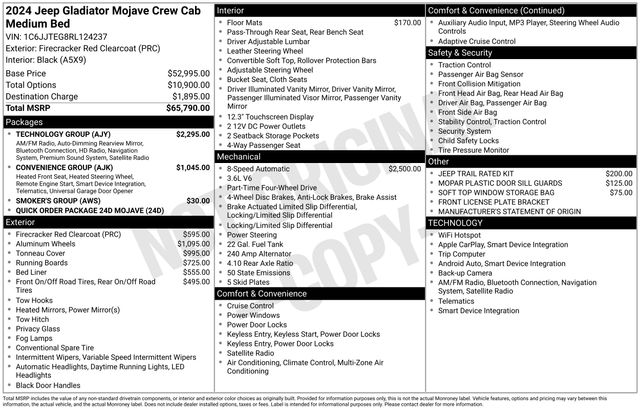 2024 Jeep Gladiator Mojave - Photo 22