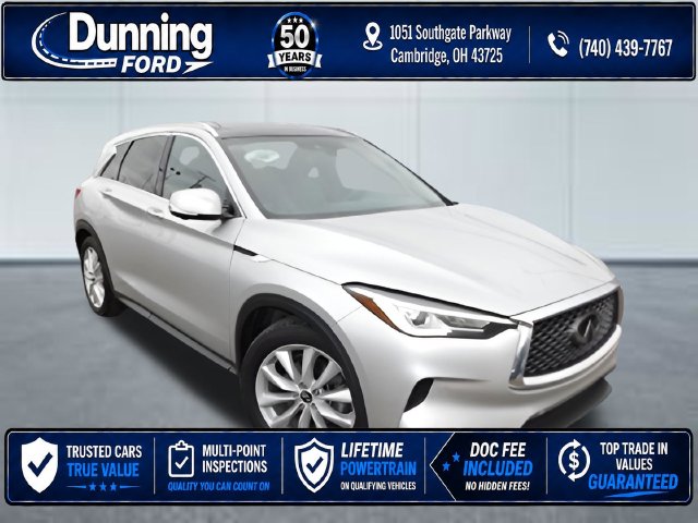 Used 2019 INFINITI QX50 Pure with VIN 3PCAJ5M30KF127032 for sale in Cambridge, OH