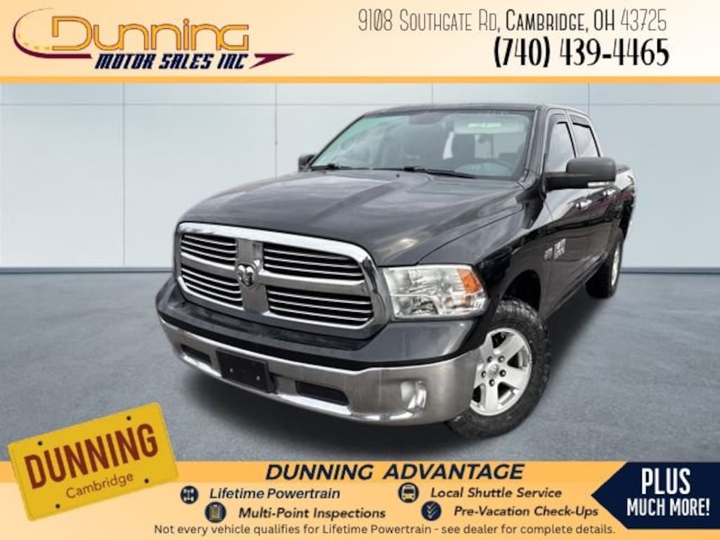 Used 2016 Ram 1500 SLT Truck Crew Cab
