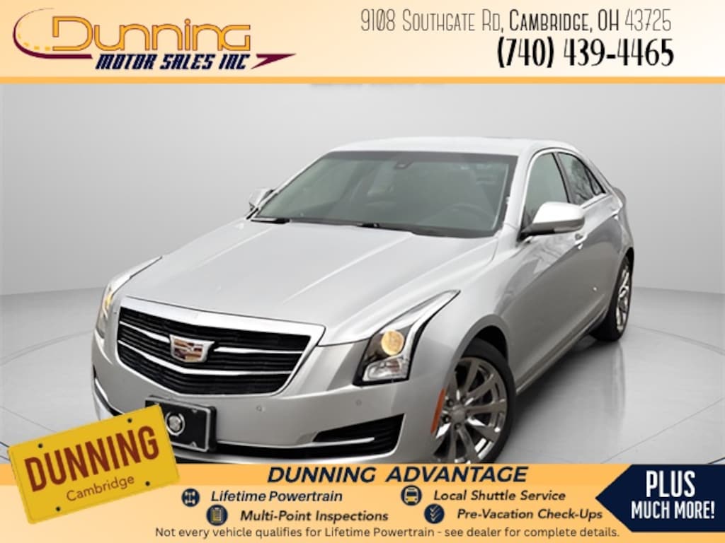 Used 2017 CADILLAC ATS 2.0L Turbo Luxury Sedan
