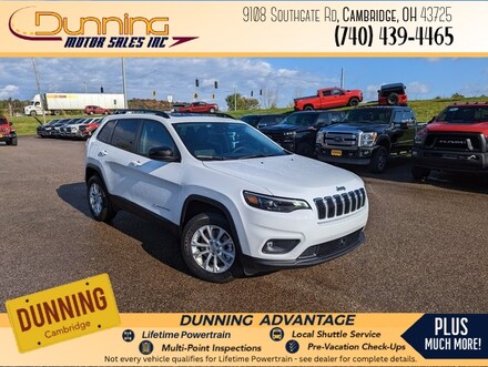 New 2022 Jeep Cherokee LATITUDE LUX 4X4 Sport Utility for sale in Cambridge, OH