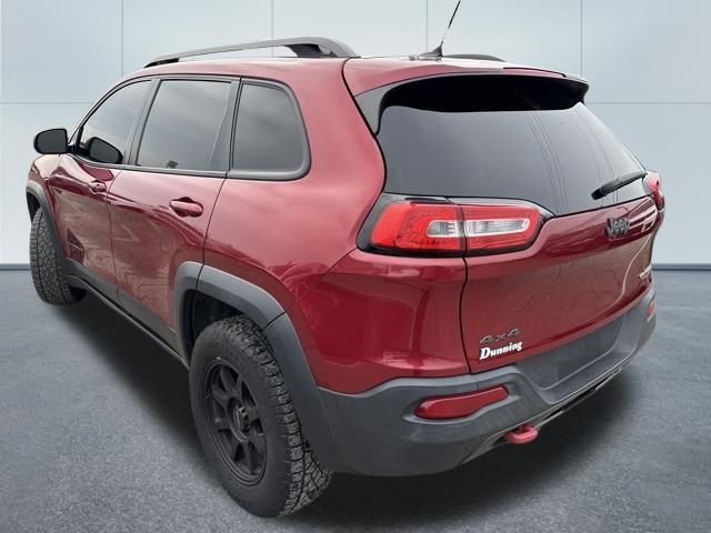 Used 2014 Jeep Cherokee Trailhawk with VIN 1C4PJMBS1EW188016 for sale in Cambridge, OH