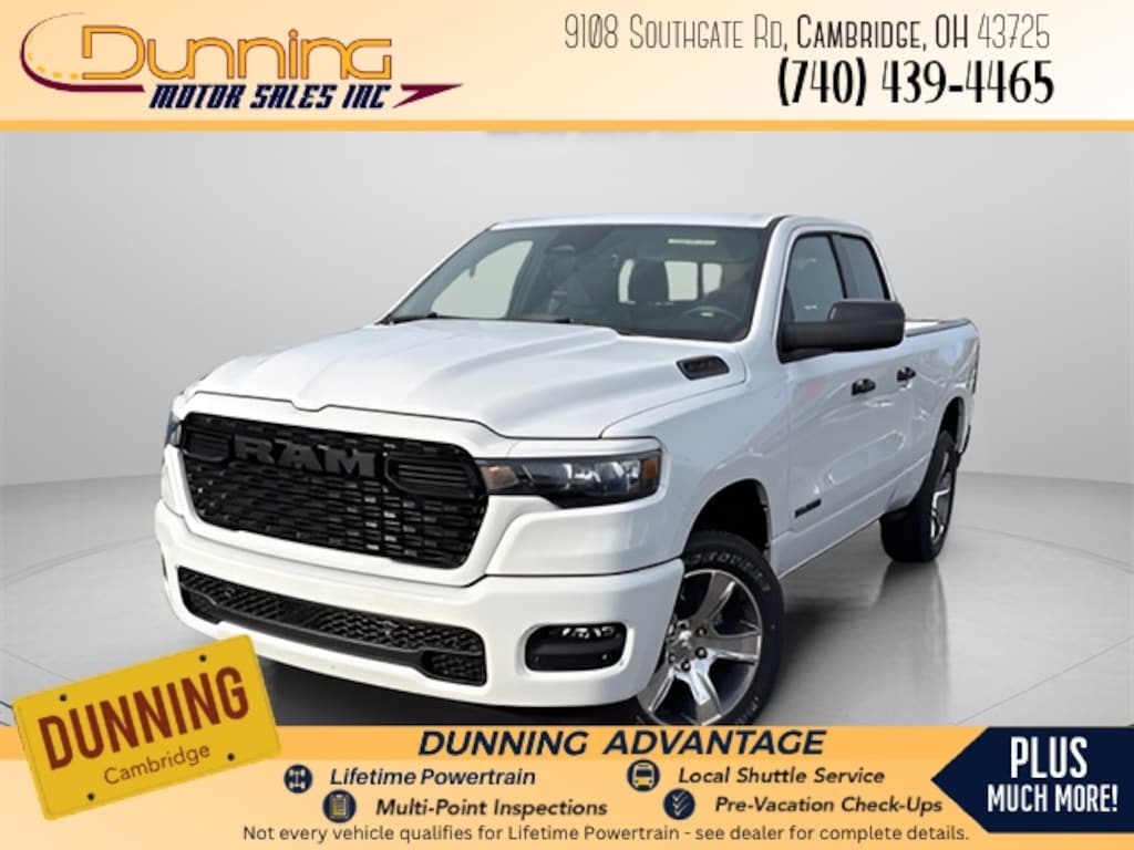 New 2026 Ram 1500 EXPRESS QUAD CAB 4X4 6'4 BOX Pickup