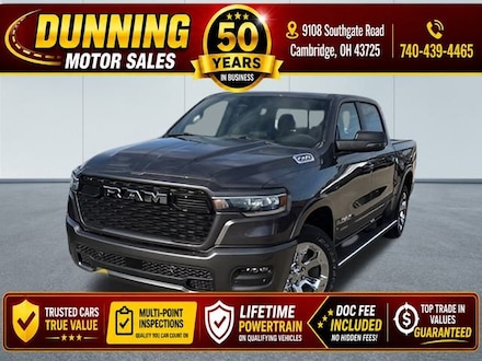 New 2026 Ram 1500 BIG HORN CREW CAB 4X4 5'7 BOX Pickup for sale in Cambridge, OH