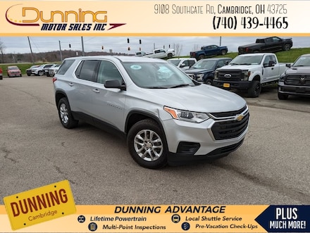 Used 2020 Chevrolet Traverse LS w/1FL SUV for sale in Cambridge, OH
