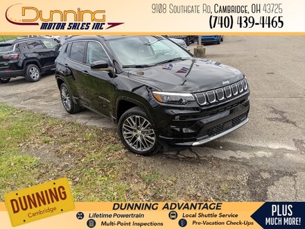 New 2022 Jeep Compass LIMITED 4X4 Sport Utility for sale or lease in Cambridge, OH