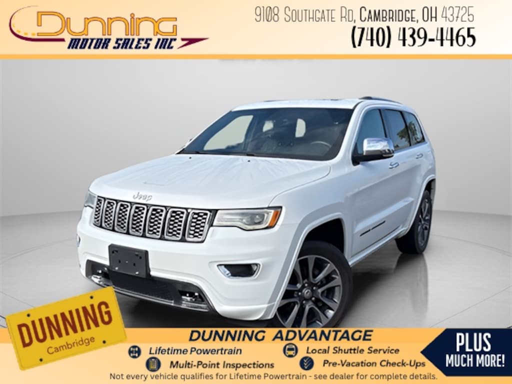 Used 2018 Jeep Grand Cherokee Overland SUV