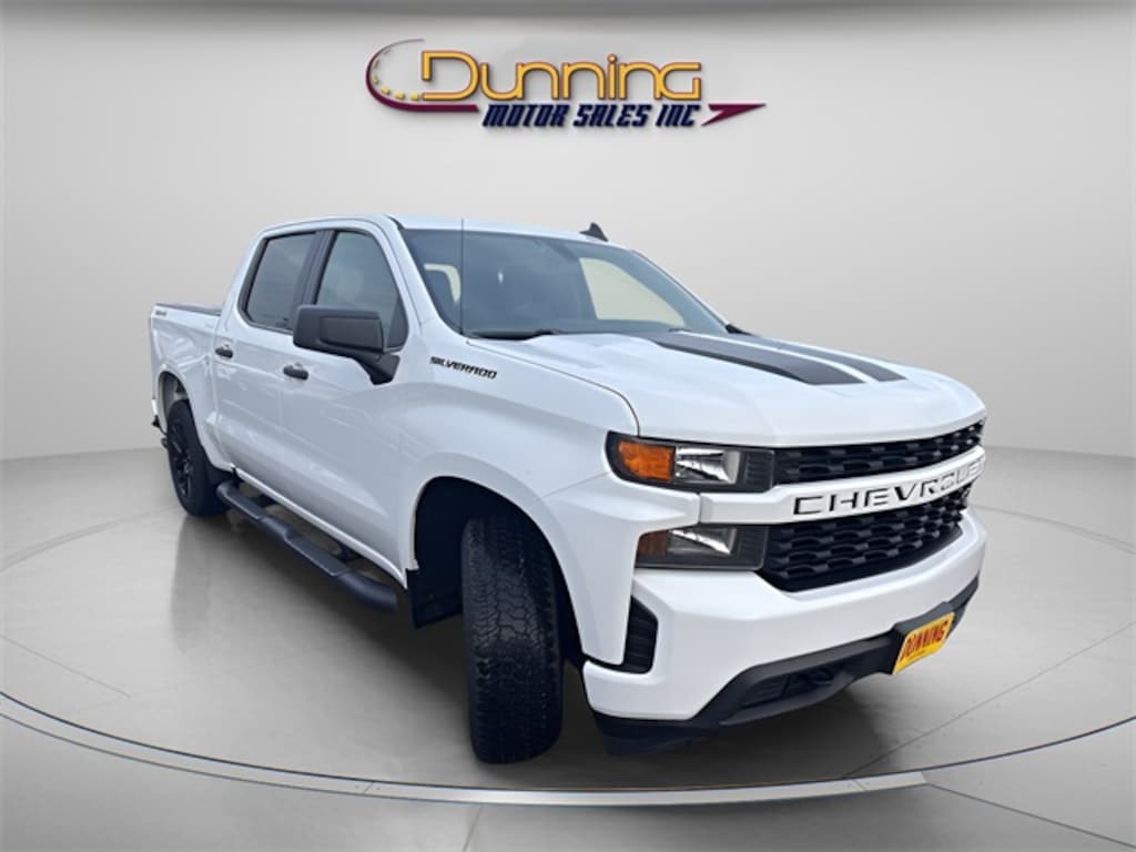 Used 2020 Chevrolet Silverado 1500 Custom Truck Crew Cab
