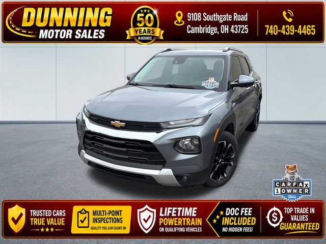 Used 2021 Chevrolet Trailblazer LT with VIN KL79MPS22MB177532 for sale in Cambridge, OH