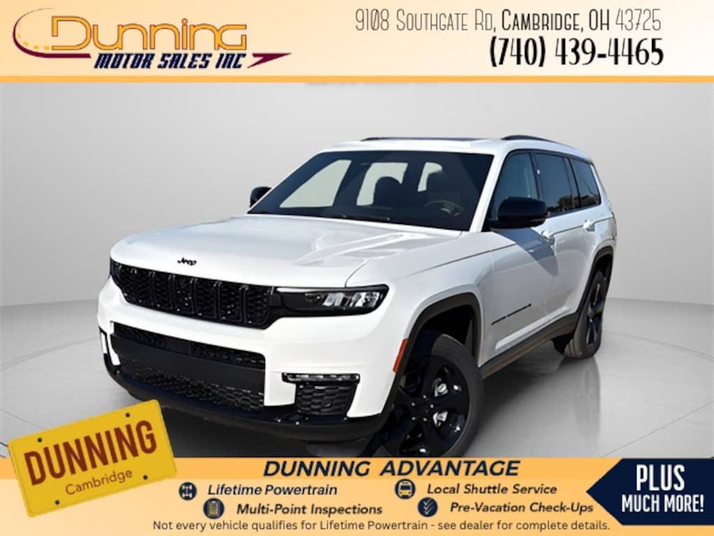 New 2025 Jeep Grand Cherokee L LIMITED 4X4 Sport Utility