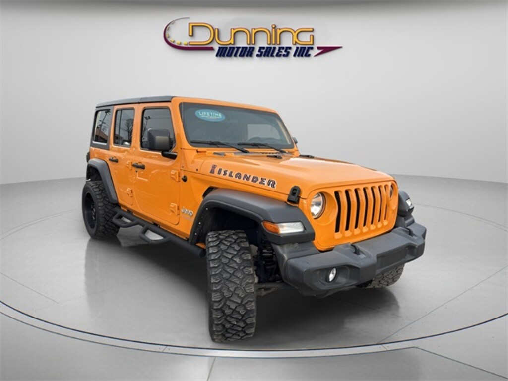 Used 2021 Jeep Wrangler Unlimited Islander SUV