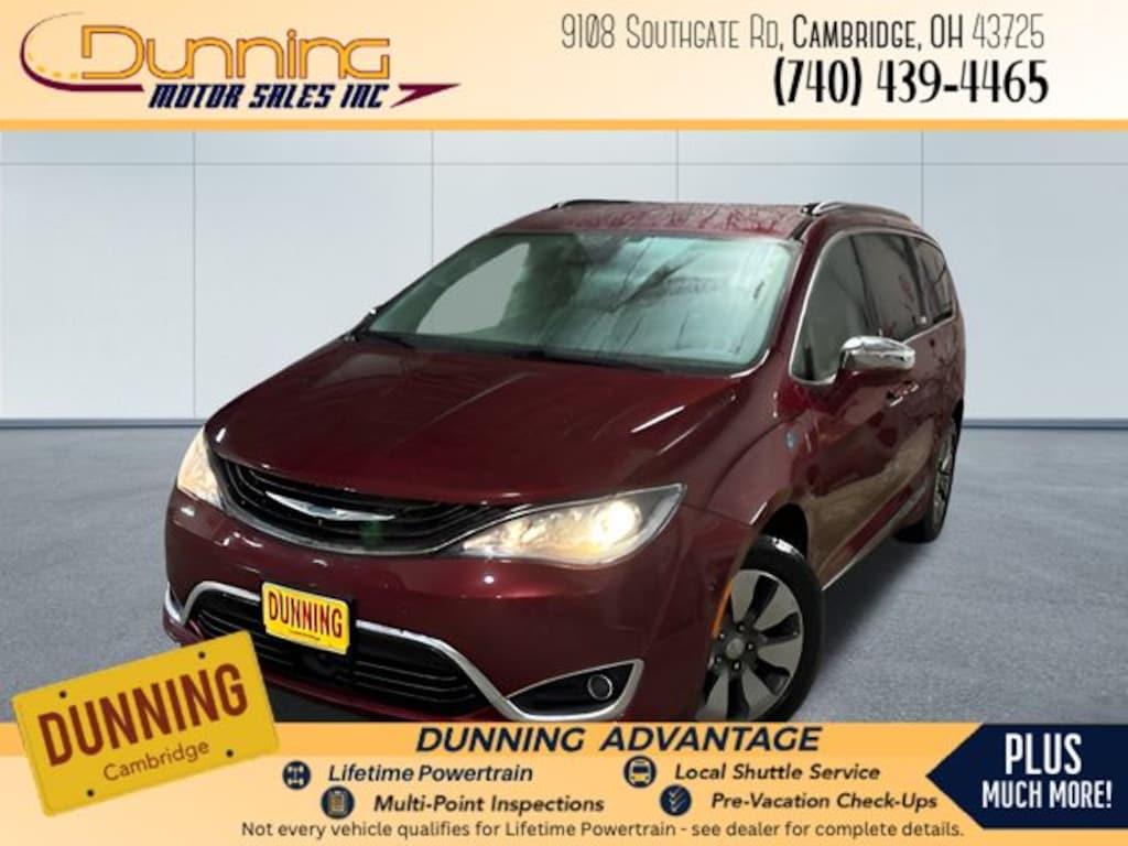 Used 2017 Chrysler Pacifica Hybrid Platinum Van Passenger Van