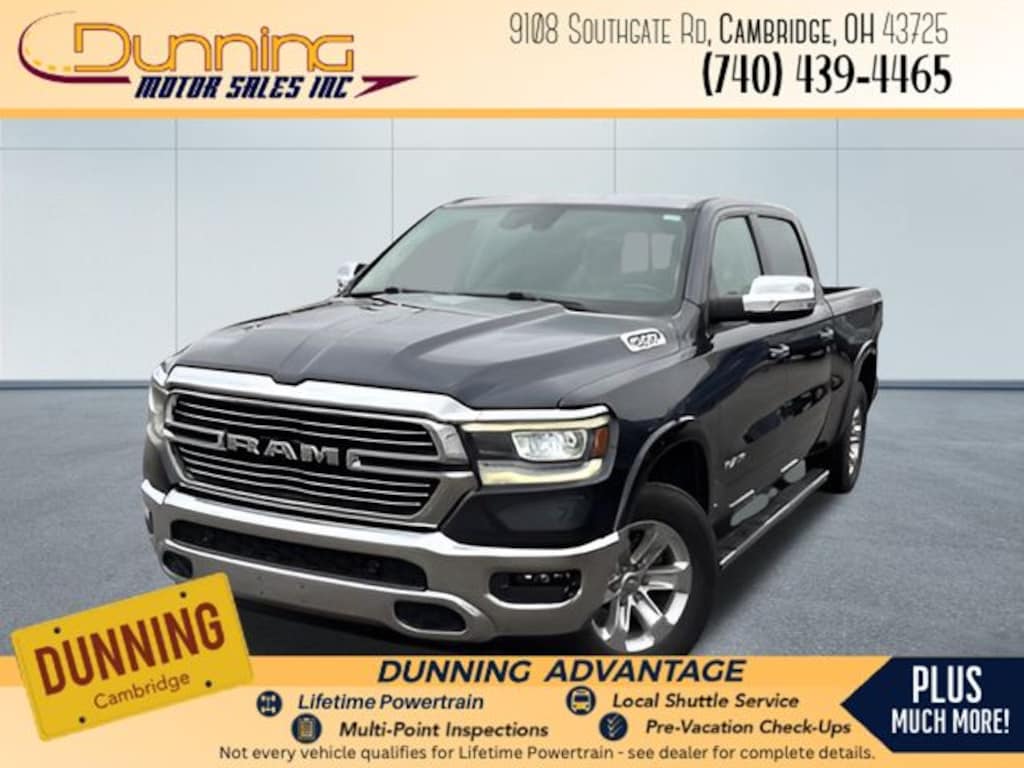 Used 2021 Ram 1500 Laramie Truck Crew Cab