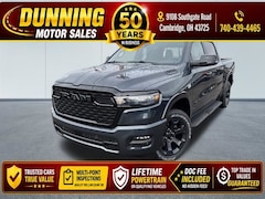 2026 Ram 1500 BIG HORN CREW CAB 4X4 5'7 BOX Pickup For Sale In Cambridge, OH