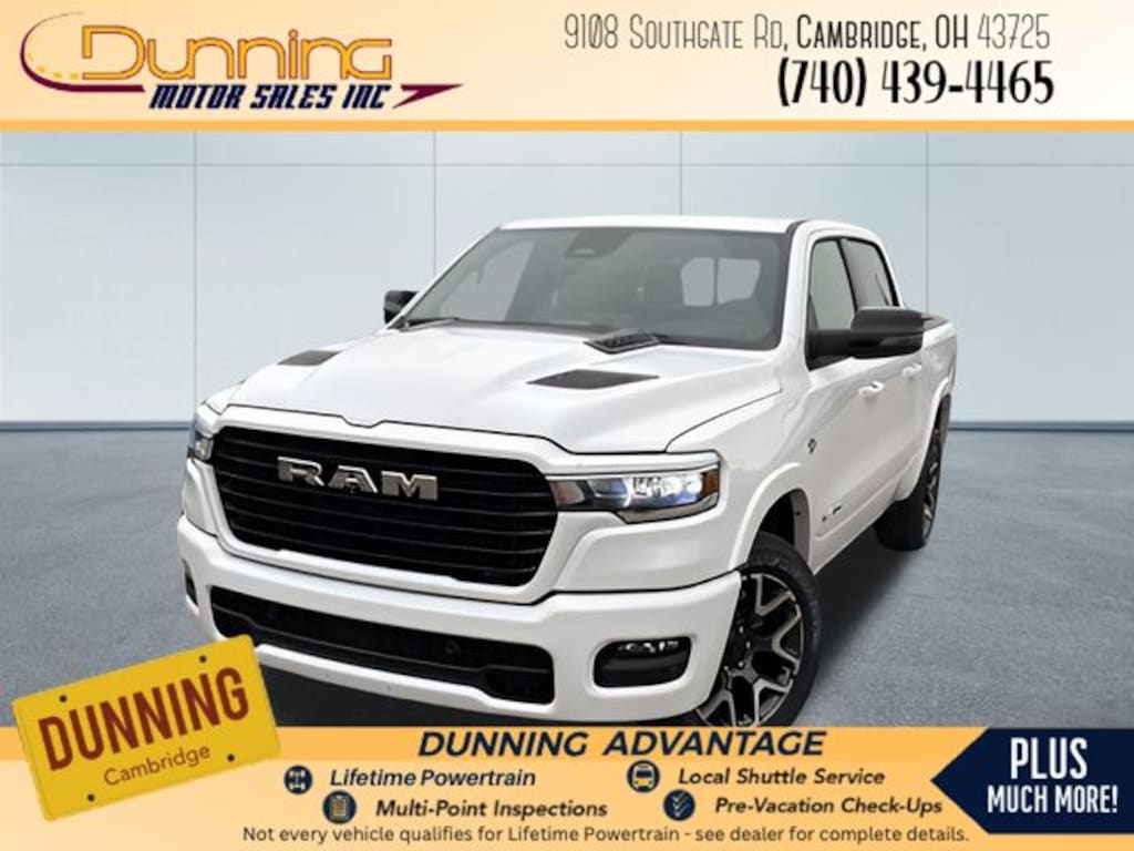 New 2026 Ram 1500 LARAMIE CREW CAB 4X4 5'7 BOX Pickup