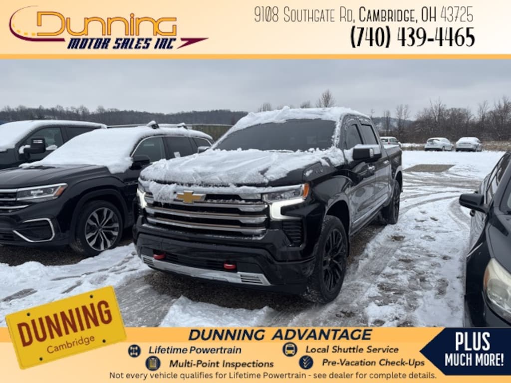 Used 2022 Chevrolet Silverado 1500 High Country Truck Crew Cab
