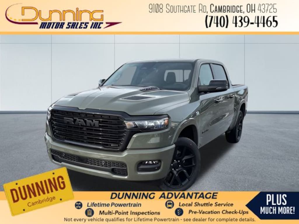 New 2026 Ram 1500 LARAMIE CREW CAB 4X4 5'7 BOX Pickup