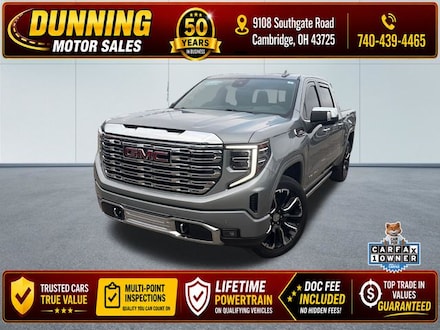 Used 2024 GMC Sierra 1500 Denali Truck Crew Cab for sale in Cambridge, OH