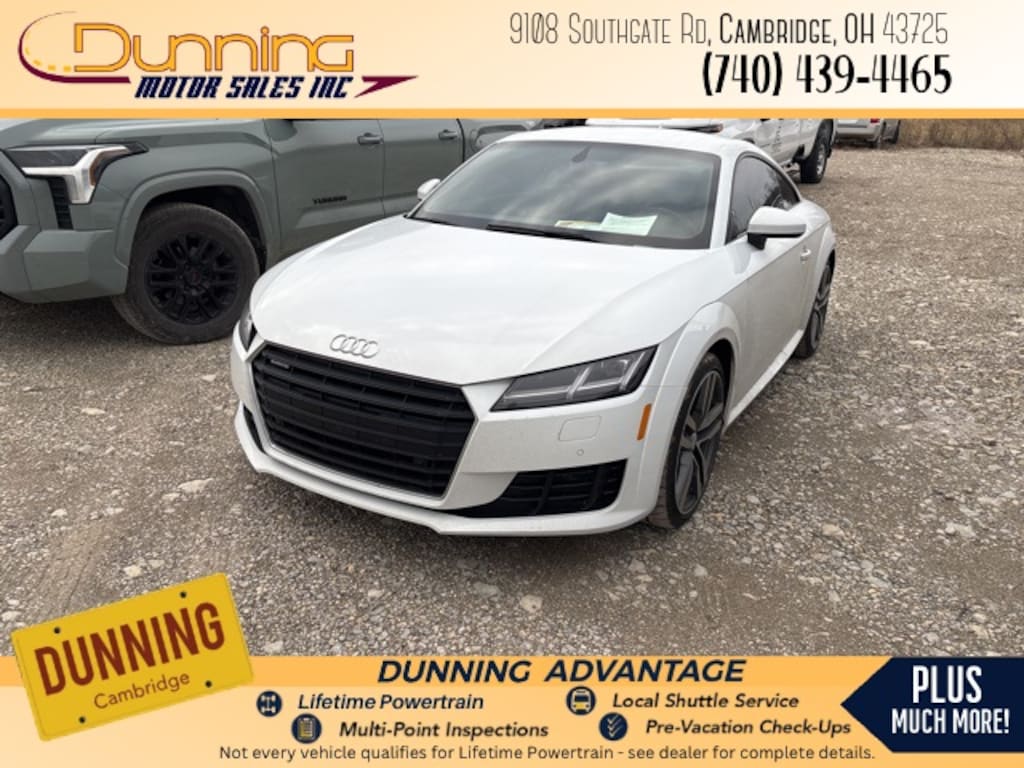 Used 2016 Audi TT 2.0T Coupe