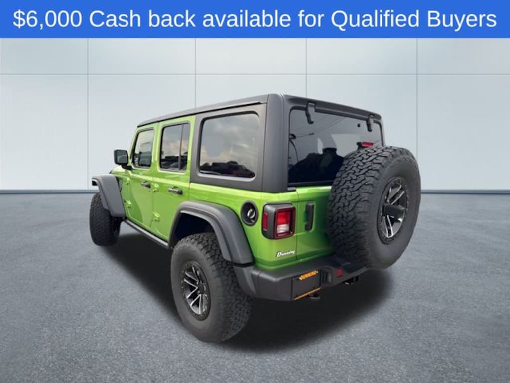 New 2025 Jeep Wrangler 4-DOOR WILLYS Sport Utility
