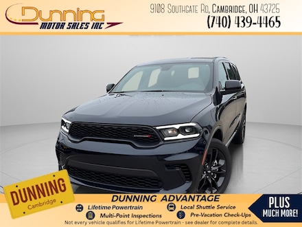 New 2025 Dodge Durango GT AWD Sport Utility for sale or lease in Cambridge, OH