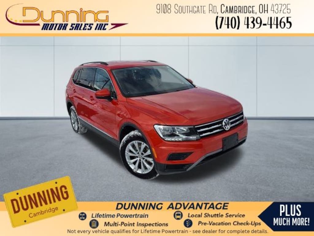 Used 2018 Volkswagen Tiguan 2.0T SE SUV