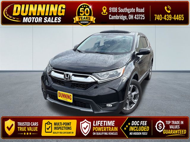 Used 2017 Honda CR-V EX with VIN 5J6RW2H55HL013798 for sale in Cambridge, OH