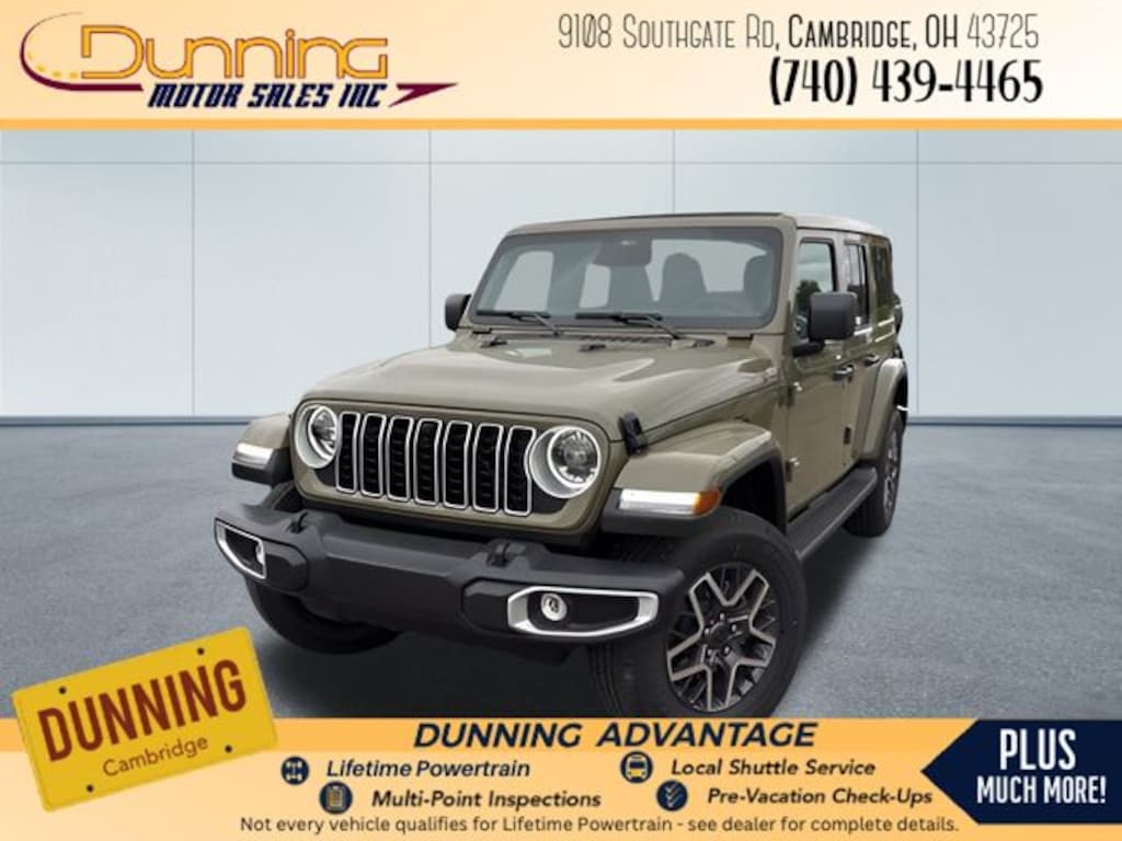 New 2026 Jeep Wrangler 4-DOOR SAHARA Sport Utility