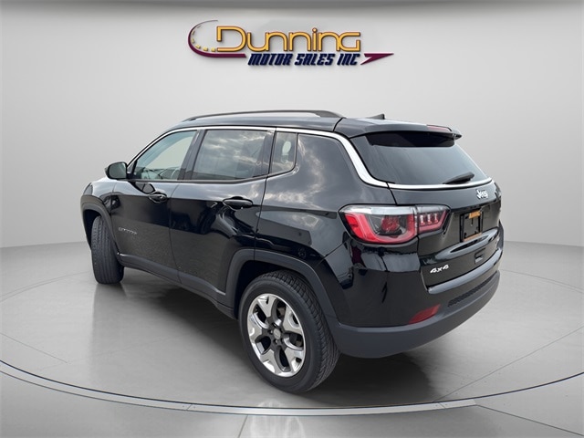 Used 2020 Jeep Compass Limited with VIN 3C4NJDCB6LT100943 for sale in Cambridge, OH