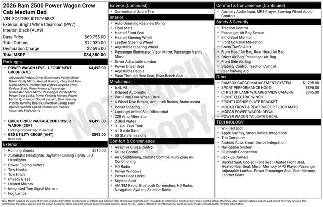2026 RAM 2500 Power Wagon - Photo 4