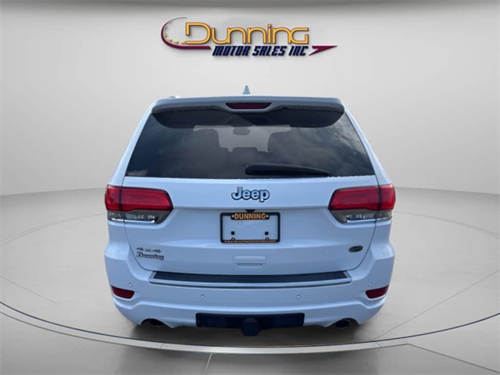 Used 2018 Jeep Grand Cherokee Overland SUV