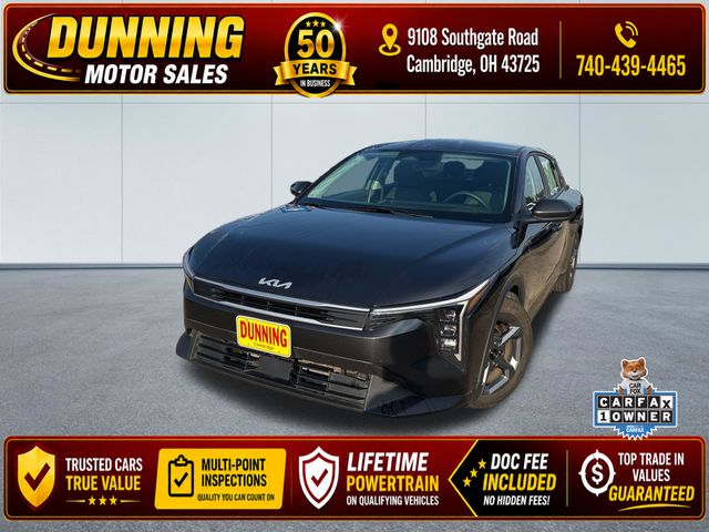 Used 2025 Kia K4 LXS with VIN 3KPFT4DE0SE039843 for sale in Cambridge, OH