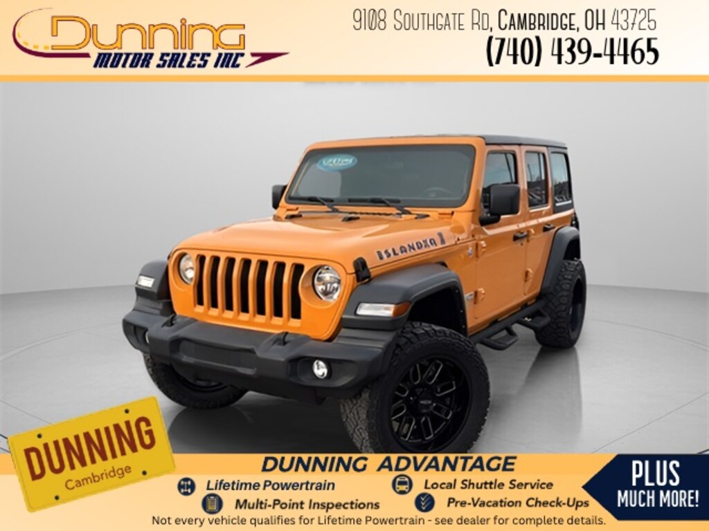 Used 2021 Jeep Wrangler Unlimited Islander SUV