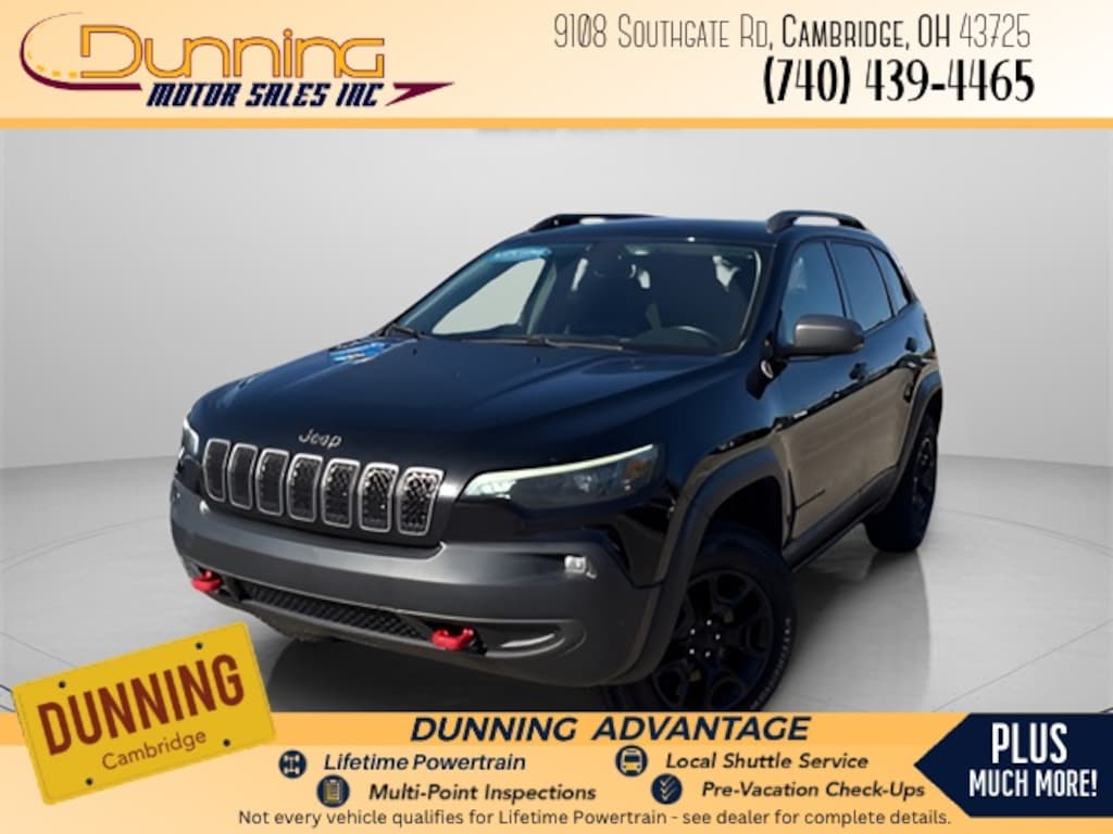 Used 2021 Jeep Cherokee Trailhawk SUV
