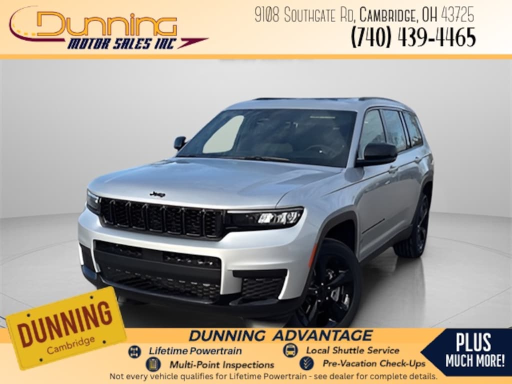 New 2025 Jeep Grand Cherokee L ALTITUDE X 4X4 Sport Utility