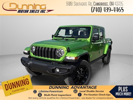 New 2025 Jeep Gladiator NIGHTHAWK 4X4 Pickup for sale or lease in Cambridge, OH
