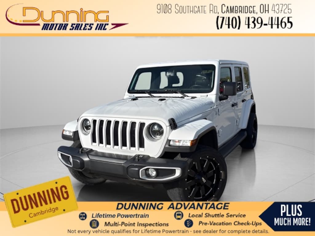 Used 2021 Jeep Wrangler Unlimited Sahara SUV