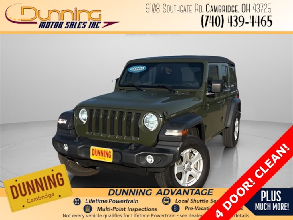 Used 2022 Jeep Wrangler Unlimited Sport S SUV