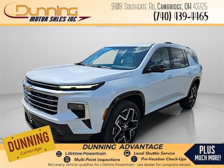 New 2026 Chevrolet Traverse High Country SUV for sale in Cambridge, OH