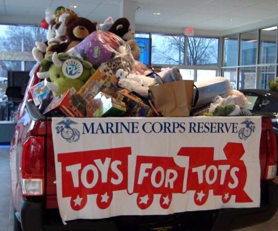 Dunning Subaru Toys for Tots Donations