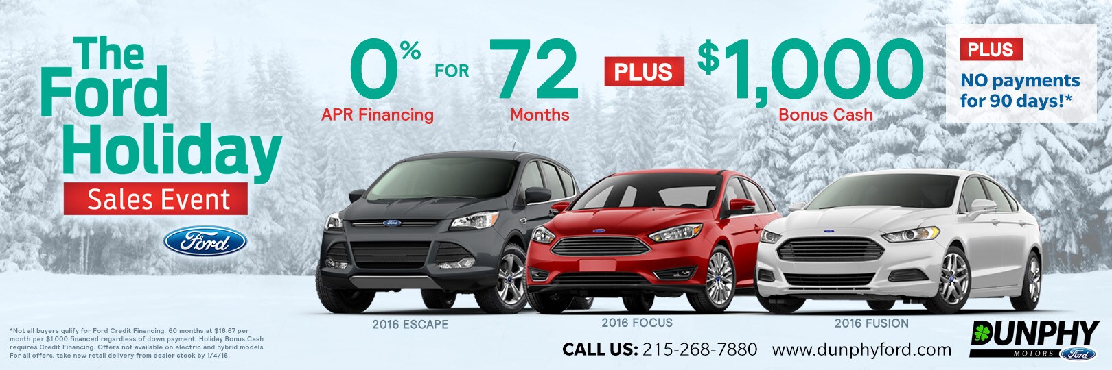 Holiday Sales Event 2015 Dunphy