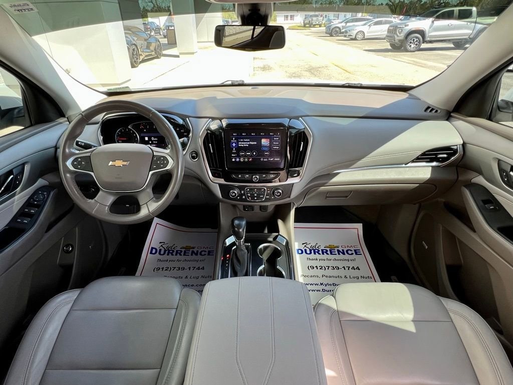 Used 2021 Chevrolet Traverse 3LT with VIN 1GNERHKW4MJ129443 for sale in Claxton, GA