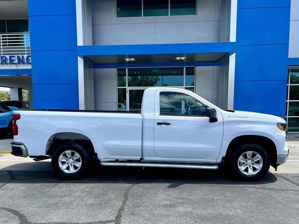 Used 2023 Chevrolet Silverado 1500 Work Truck with VIN 3GCNAAEDXPG310876 for sale in Claxton, GA